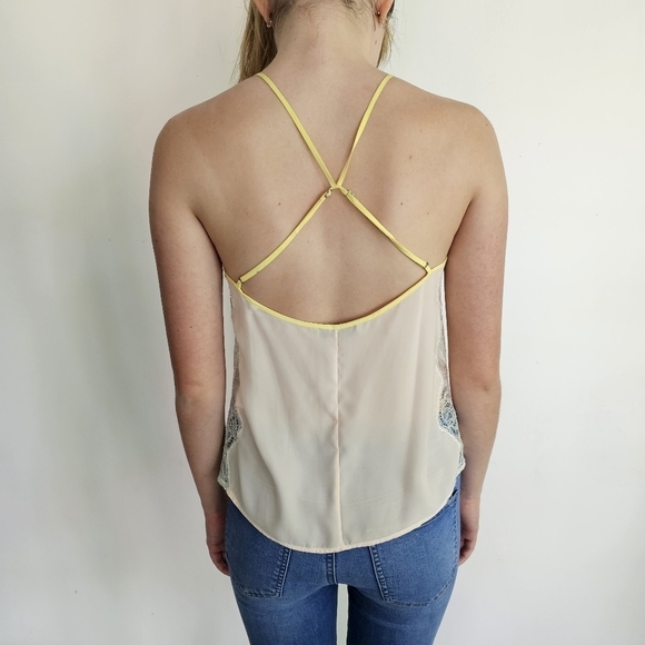 Sandro Paris Silk Lace Slip Camisole - Picture 8 of 15